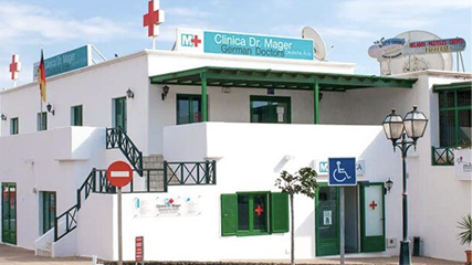 Clínicas Dr. Mager, Playa Blanca